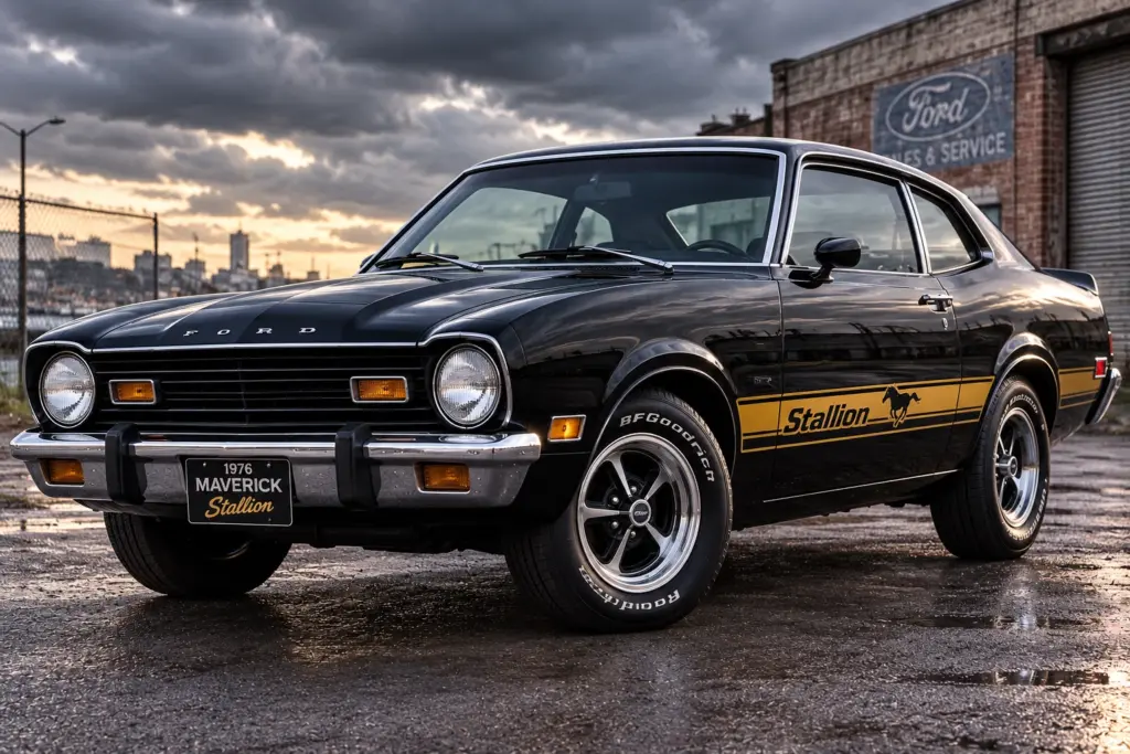 1976_Ford_Maverick_Stallion_Industrial_Urban 1976 Ford Maverick Stallion Industrial Urban